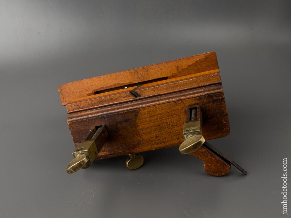 Rare! MOSELEY Sash Filletster Plane with Threaded Steel Rods Hidden Inside Arms! - 83940U