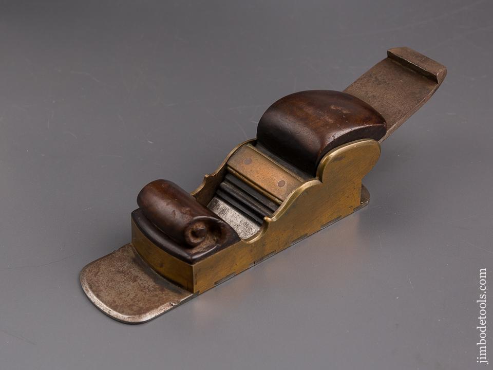 Stunning! Early Style Miter Plane with Gunmetal Sides - 83950U