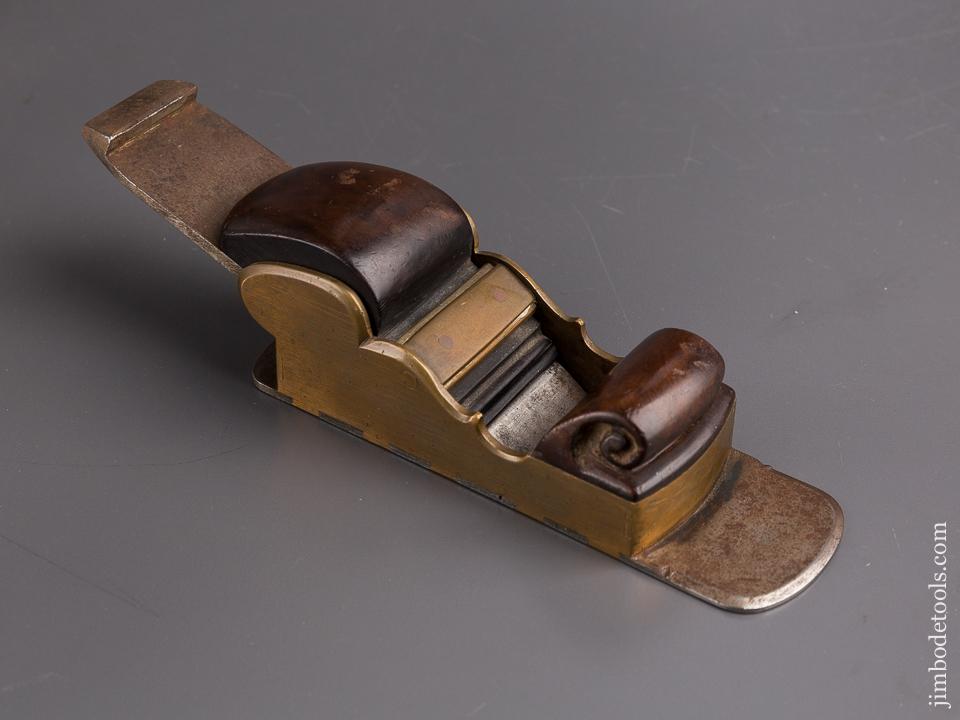 Stunning! Early Style Miter Plane with Gunmetal Sides - 83950U