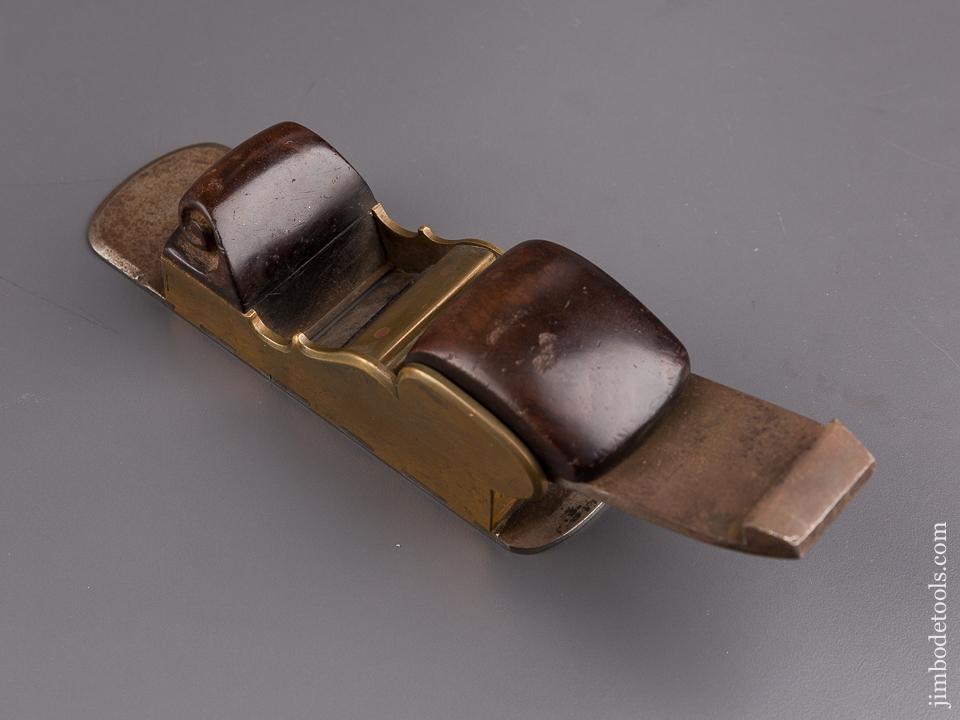 Stunning! Early Style Miter Plane with Gunmetal Sides - 83950U