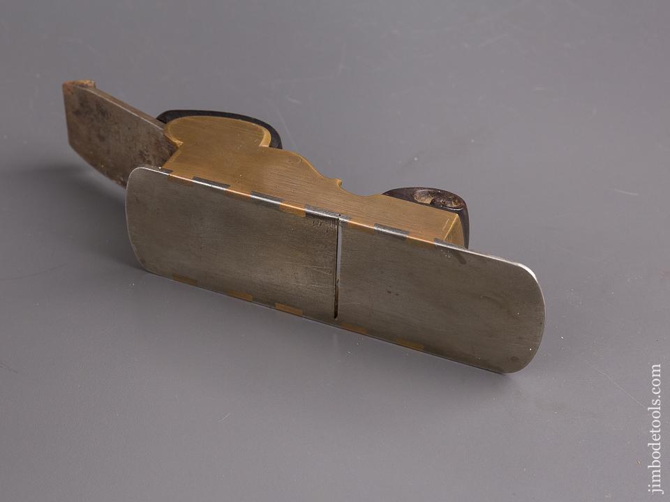 Stunning! Early Style Miter Plane with Gunmetal Sides - 83950U