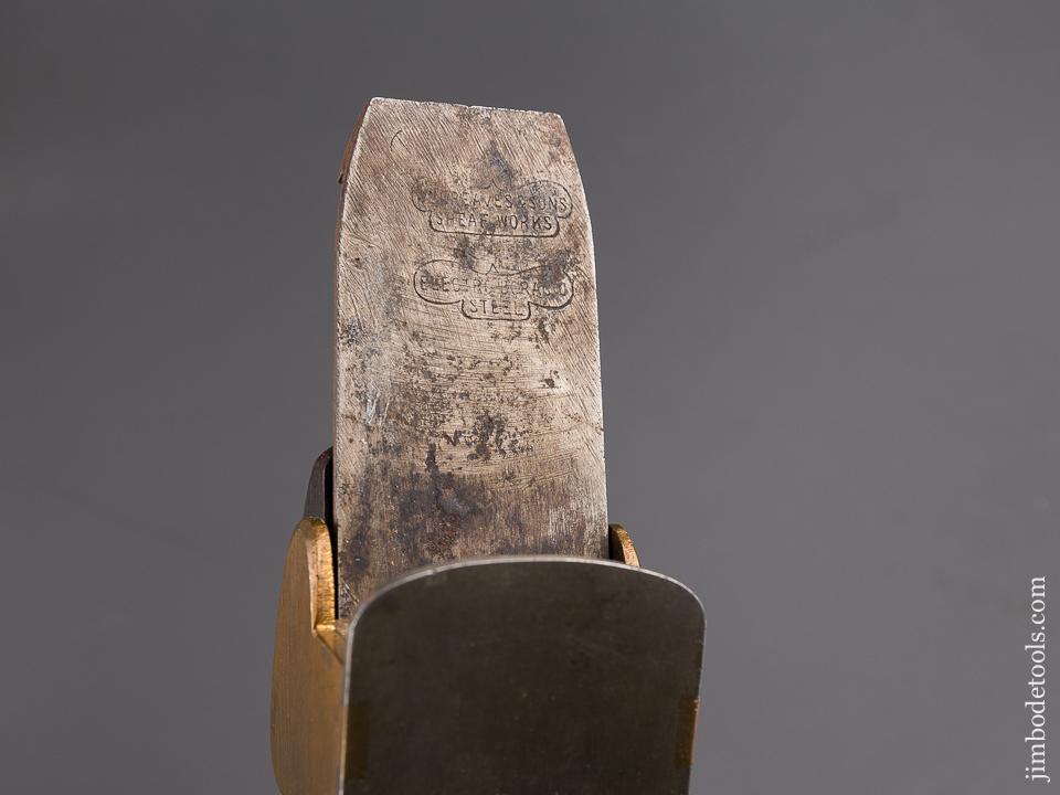 Stunning! Early Style Miter Plane with Gunmetal Sides - 83950U