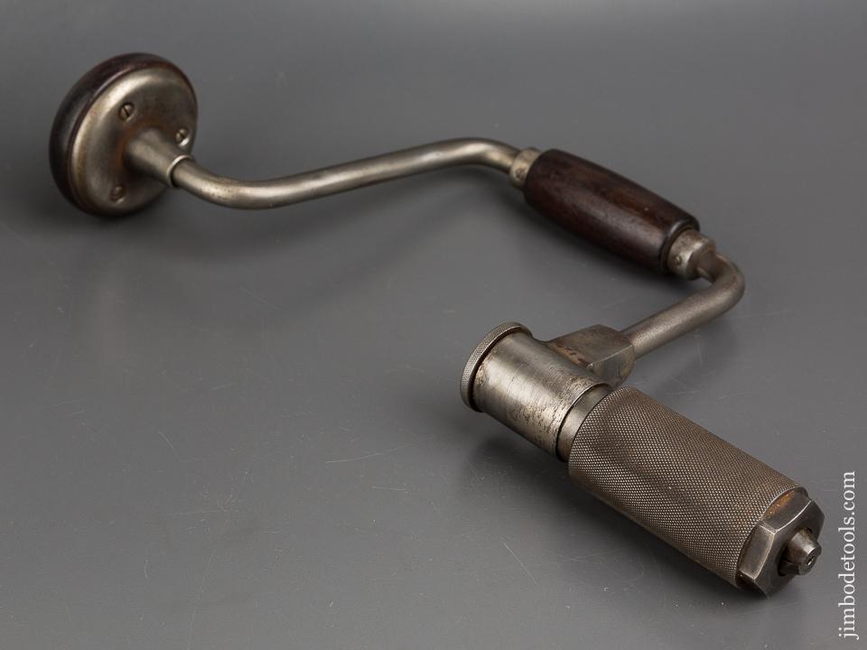 RARE! Ten inch GOODELL-PRATT No. 251-C Enclosed Ratchet Heavy Duty Bit Brace - 83958