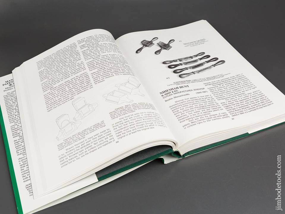 MINT Book: MANUFACTURED AND PATENTED SPOKESHAVES & SIMILAR TOOLS by Thomas C. Lamond - 83987