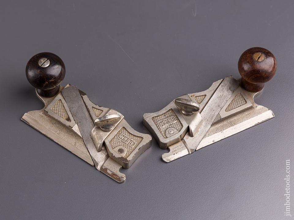 STANLEY No. 98 & 99 Right and Left Handed Side Rabbet Planes - 83994
