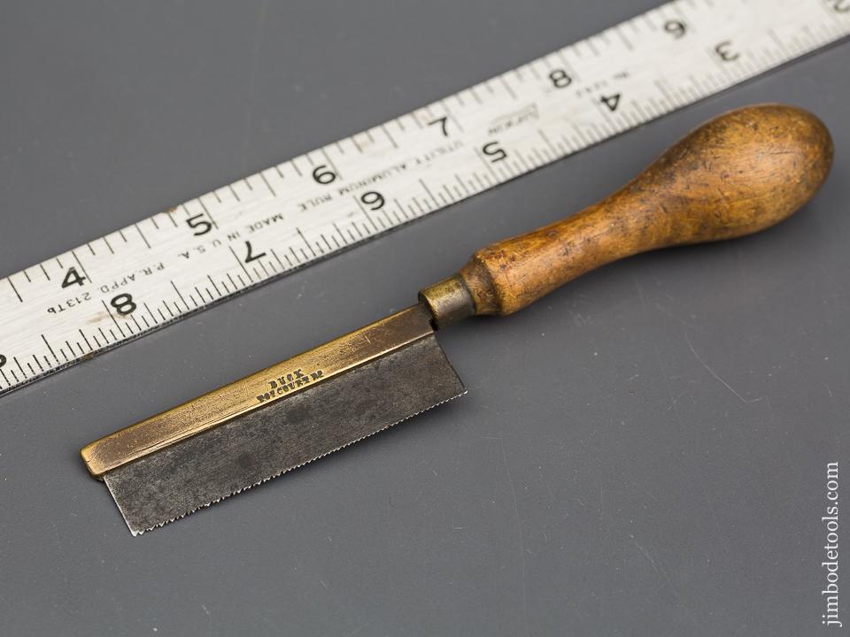 RARE Miniature BUCK Brass Back Dovetail Saw - 83999U
