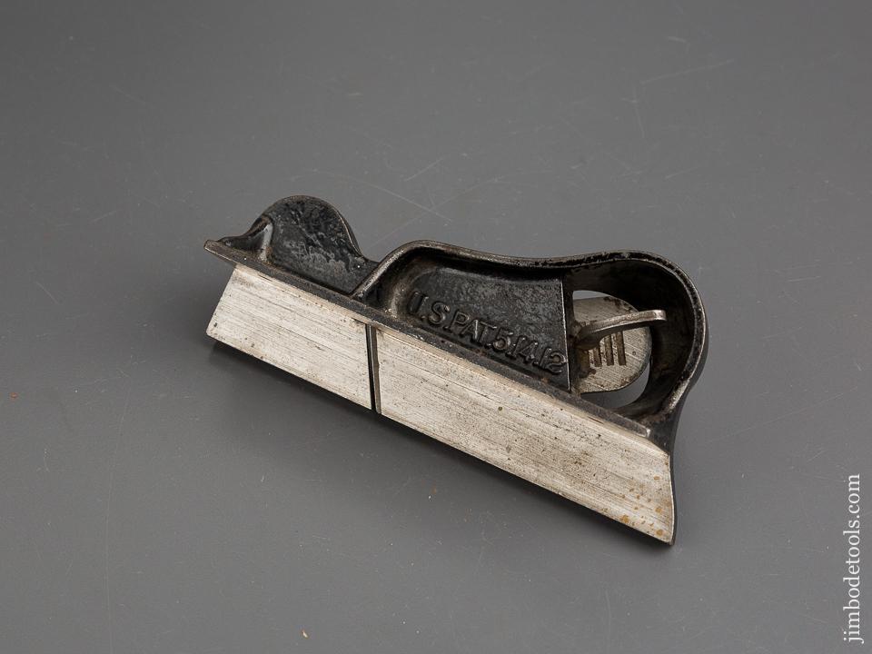 BODMER Patent May 14, 1912 STANLEY No. 95 Edge Trimming Block Plane - 84009