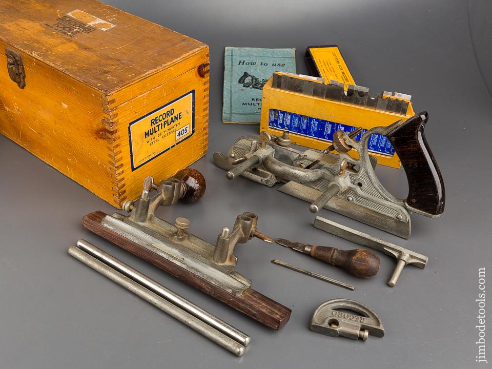 RECORD No. 405 Multi-Plane Plane 100% COMPLETE in Original Box - 84027
