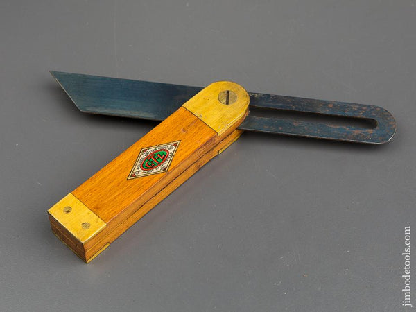 Mint! Seven inch GTL ALL BEST BRITISH TOOLS T Bevel with Decal - 84034