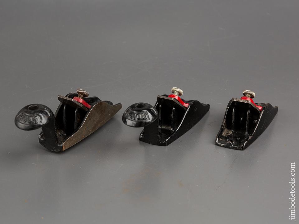 STANLEY No. 100, 100 1/2, and 101 Block Planes EXTRA FINE - 84049