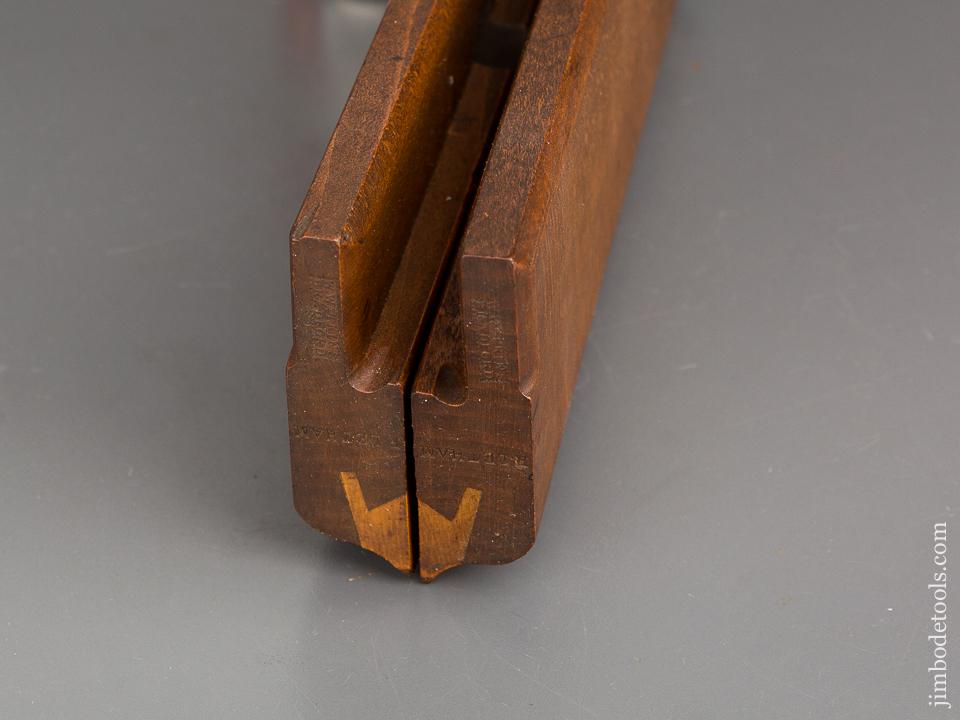 Pair of W. WATKINS BRADFORD Snipe Bill Moulding Planes circa 1845-75 EXTRA FINE - 84051