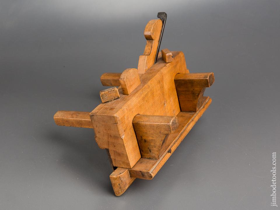Unusual Small Applewood Plow Plane EXTRA FINE - 84055