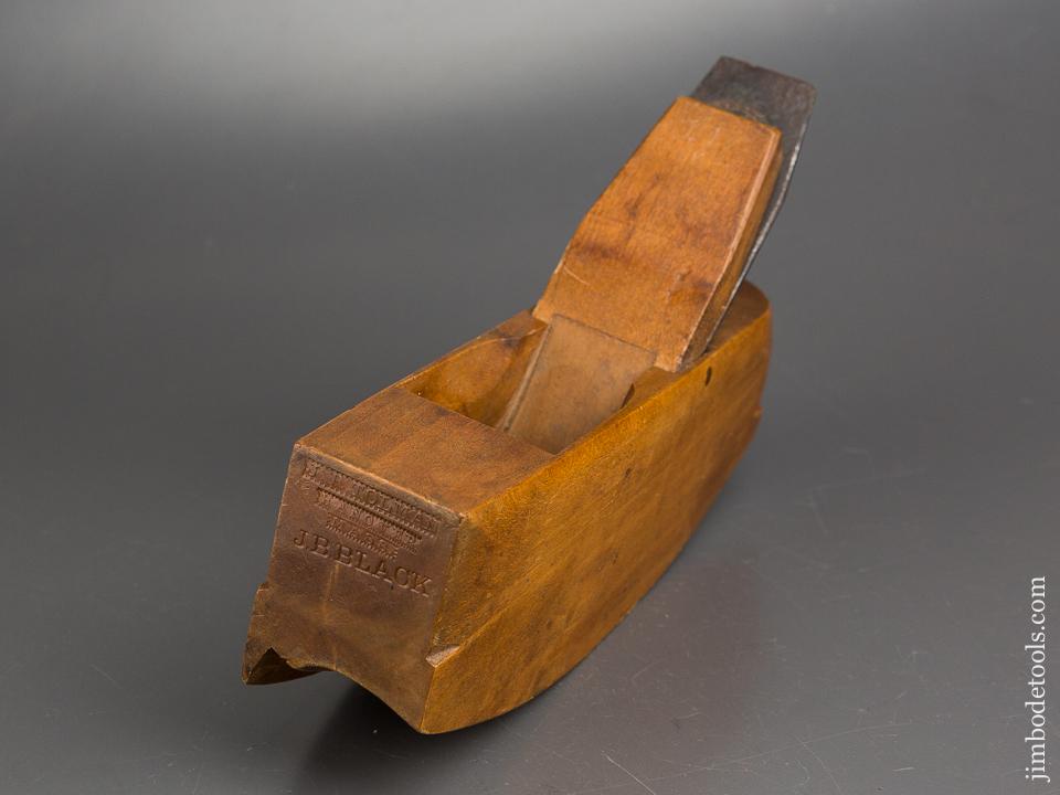 Amazing Circular Molding Plane by J.R. TOLMAN HANOVER MASS circa 1849-60 NEAR MINT - 84066
