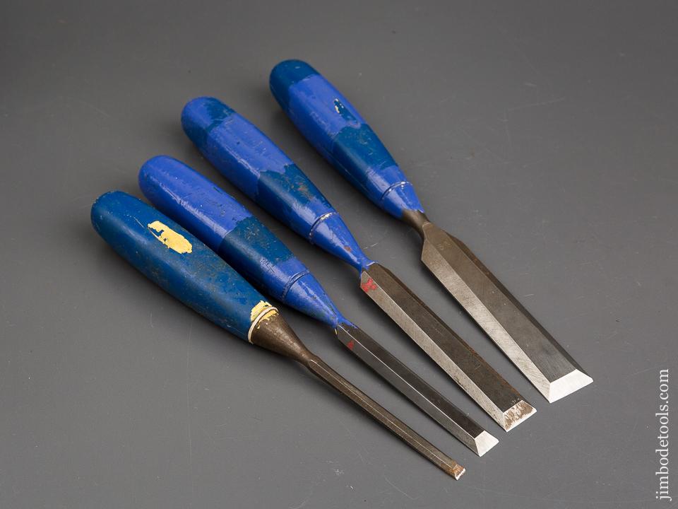 Set of Four MARPLES Blue Chip Chisels - 84070