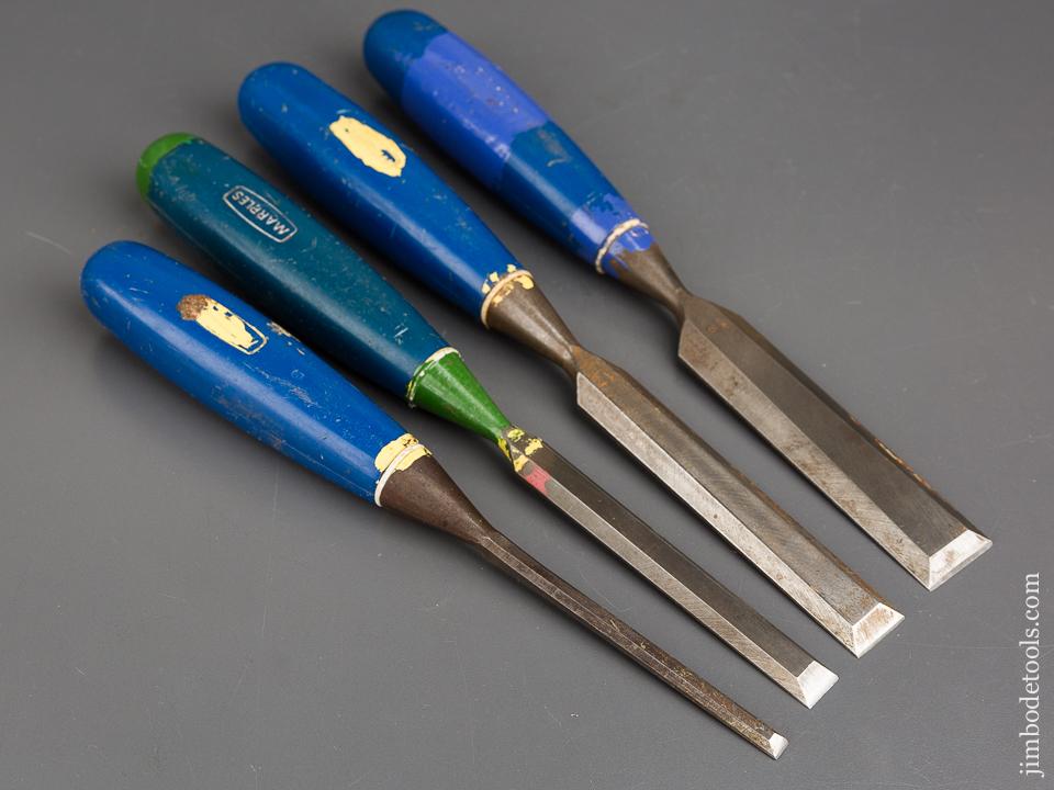 Set of Four MARPLES Blue Chip Chisels - 84071