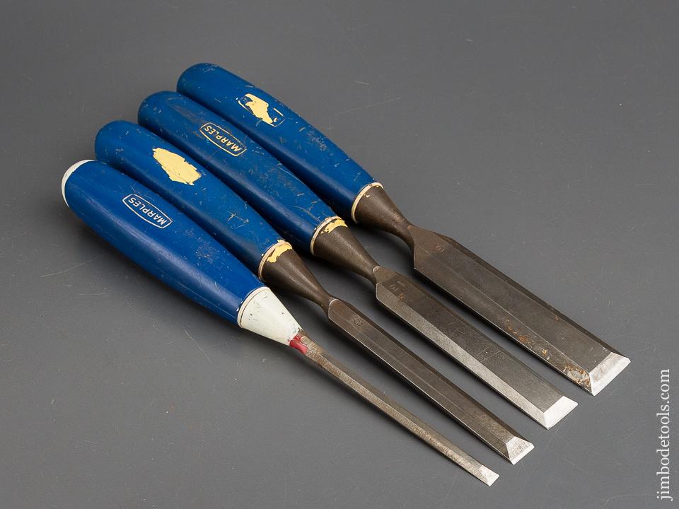 Set of Four MARPLES Blue Chip Chisels - 84072