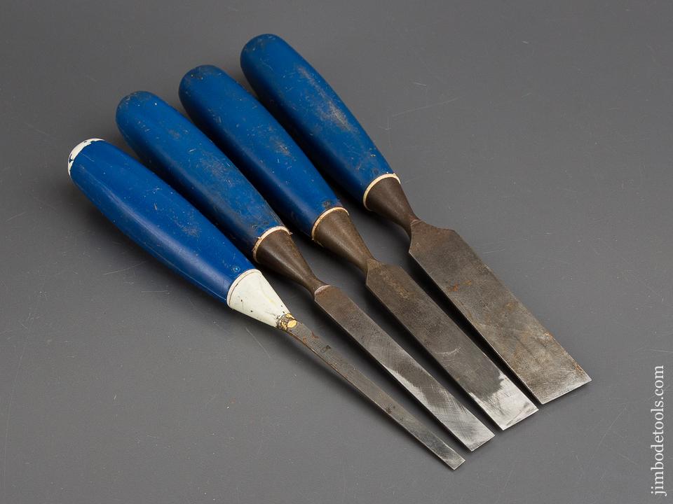 Set of Four MARPLES Blue Chip Chisels - 84072