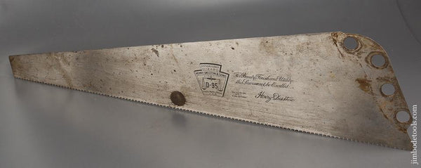 Extra Fine! 10 point 26 inch Crosscut DISSTON D95 Replacement Blade - 84075