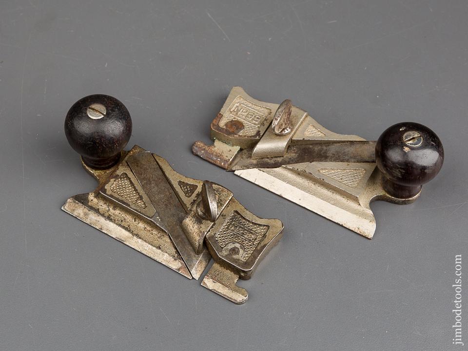 TRAUT Patent January 29, 1895 STANLEY No. 98 & 99 Side Rabbet Planes - 84092
