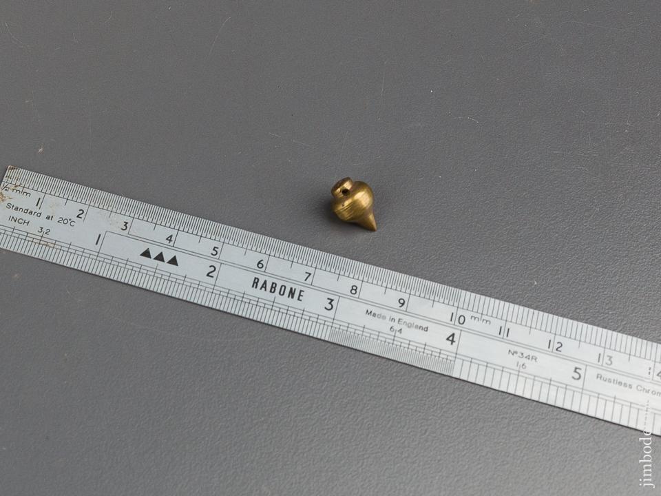 Super Tiny! 3/8 inch Brass Plumb Bob - 84095U