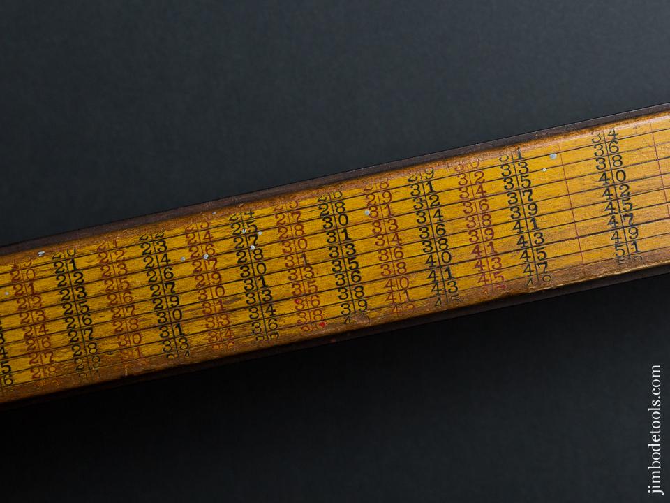 Exceptionally Fine! F.M. GREENLEAF Log Caliper with Grover Wheel - 84096