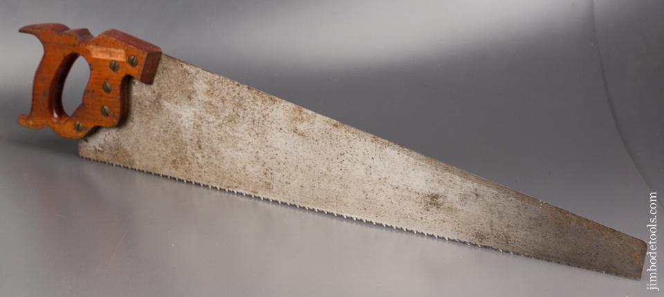 5 1/2 point 26 inch Rip DISSTON D-23 Hand Saw - 84115