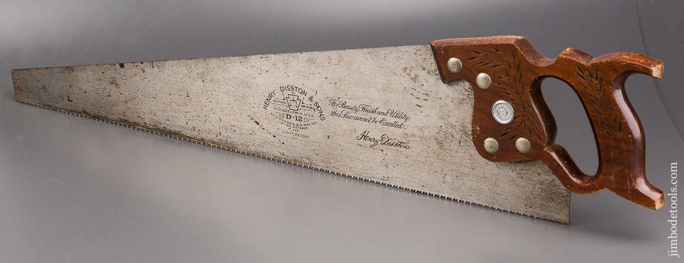 9 point 26 inch Crosscut DISSTON D-21 Hand Saw - 84117