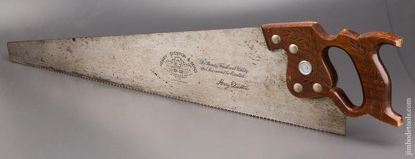 9 point 26 inch Crosscut DISSTON D-21 Hand Saw - 84117
