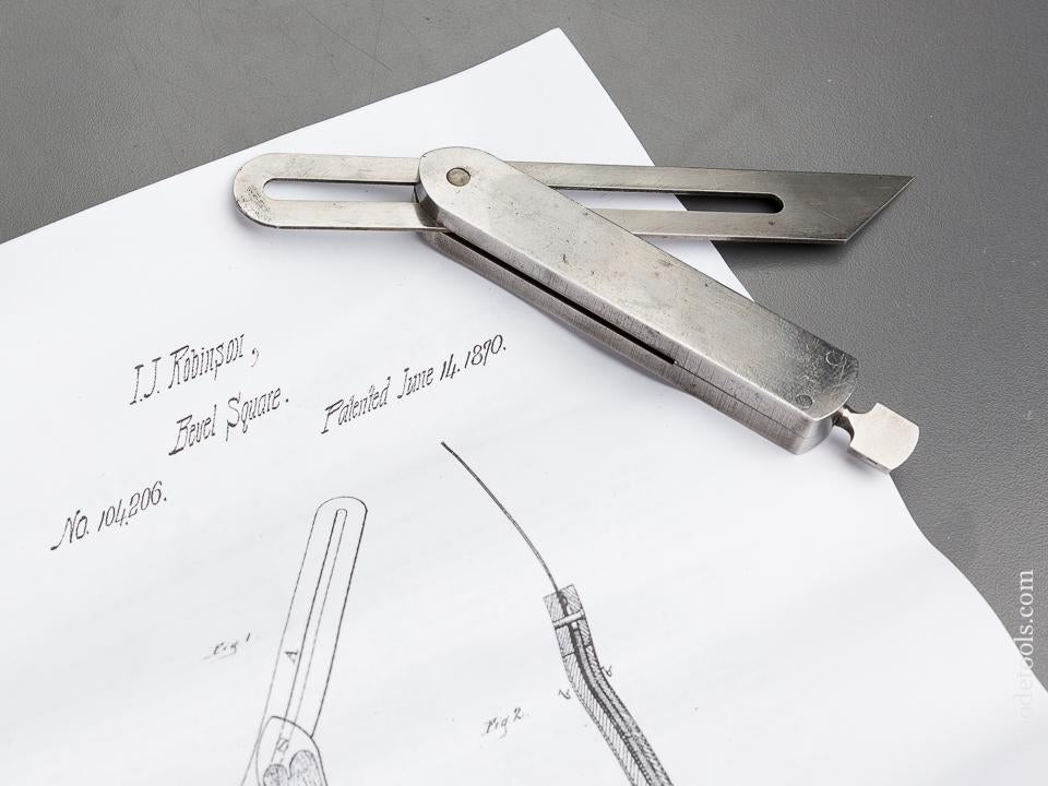 FINE Six inch ST. JOHNSBURY Bevel Gauge - 84141
