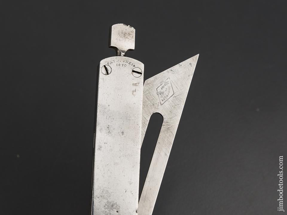 FINE Six inch ST. JOHNSBURY Bevel Gauge - 84141