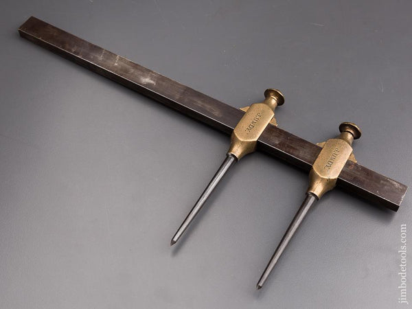 Great 6 1/2 inch Brass and Steel Trammel Points - 85146