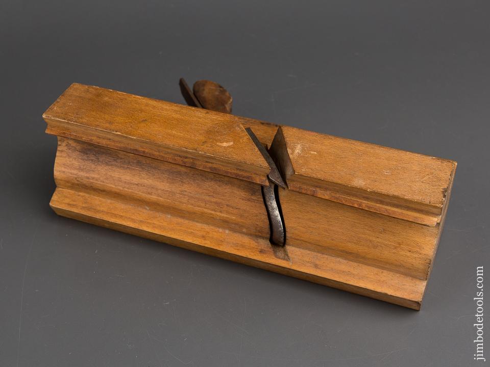 Monster! 3 1/8 inch Wide L. CASE WATERTOWN NY Crispy Complex Molding Plane circa 1850-55 EXTRA FINE - 84165