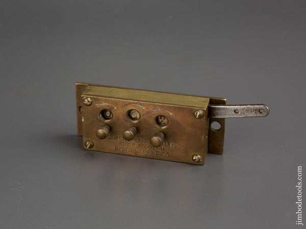 ELM CITY COUNTER Patent 1881 Brass Counter by J. ROOT CO BRISTOL CONN USA - 84175