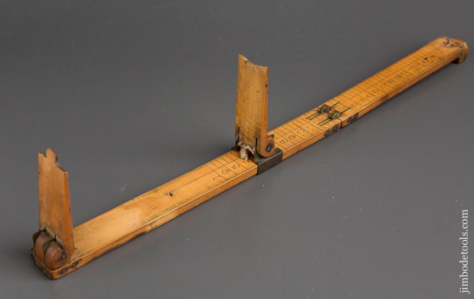Early Boxwood Foot Rule - 84194