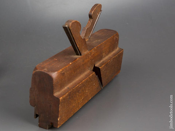 Crisp M. CRANNELL ALBANY NY Coming & Going Tongue & Groove Plane circa 1843-78 FINE - 84212