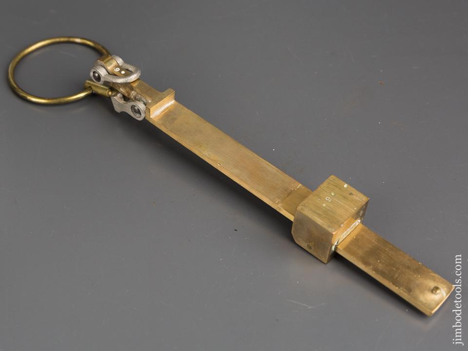 Twelve inch FAIRBANKS Brass Scale - 84214