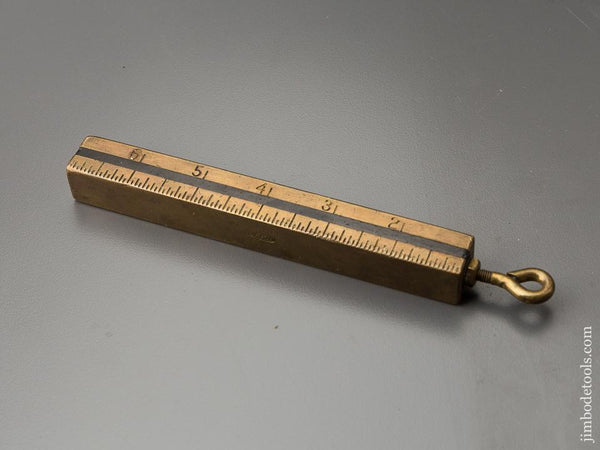Solid Brass Six inch LUFKIN Tank Plumb Bob - 84227