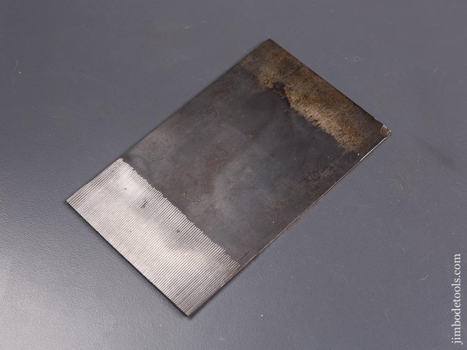 STANLEY 28 point Toothing Iron for STANLEY No. 12, 12 1/2, and 112 Planes - 842432
