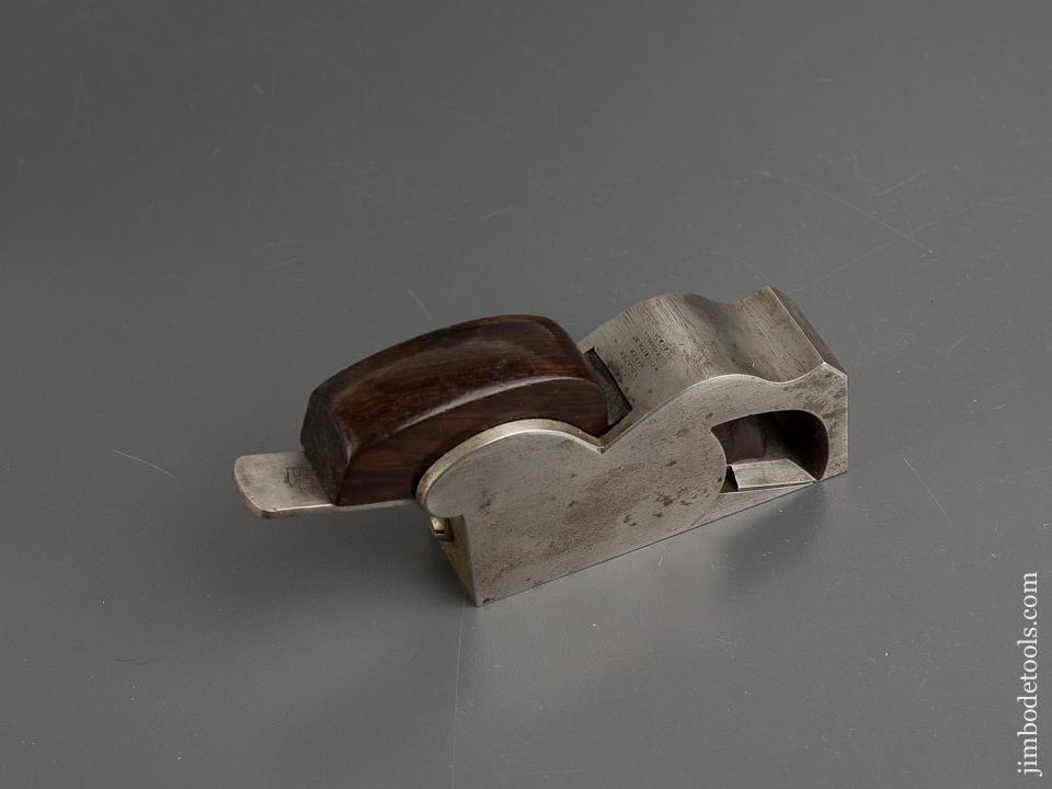 Crisp 3 3/4 x 1 1/8 inch Rosewood and Steel SLATER Bull Nose Plane -  84269R