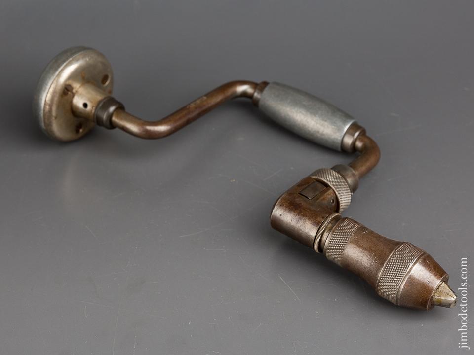 Rare STANLEY No. 929 Bit Brace with Aluminum Handles - 84277R