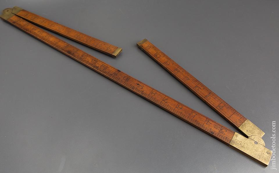 Unusual 12 x 36 inch Folding Square GOOD+ - 84278R