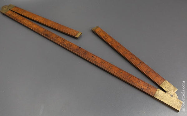 Unusual 12 x 36 inch Folding Square GOOD+ - 84278R
