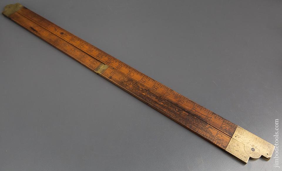 Unusual 12 x 36 inch Folding Square GOOD+ - 84278R