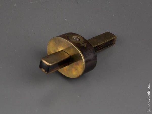6 1/4 inch Ebony & Brass ULTIMATUM Mortise Gauge - 84291