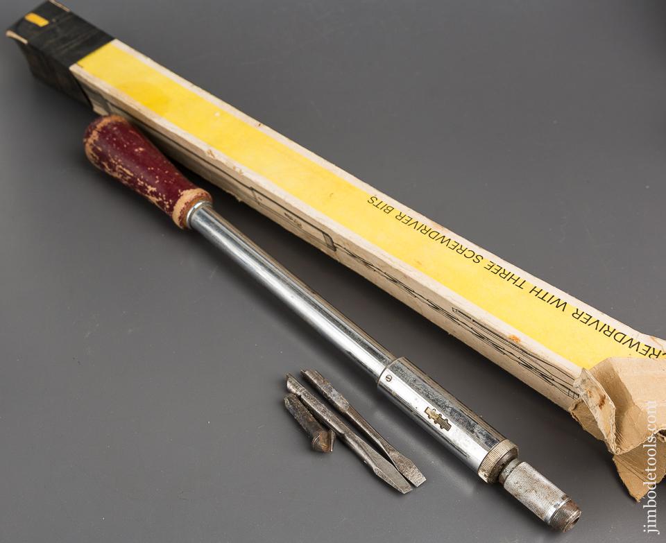 YANKEE No. 131A Automatic Screwdriver in Original Box with Three Bits - 84302