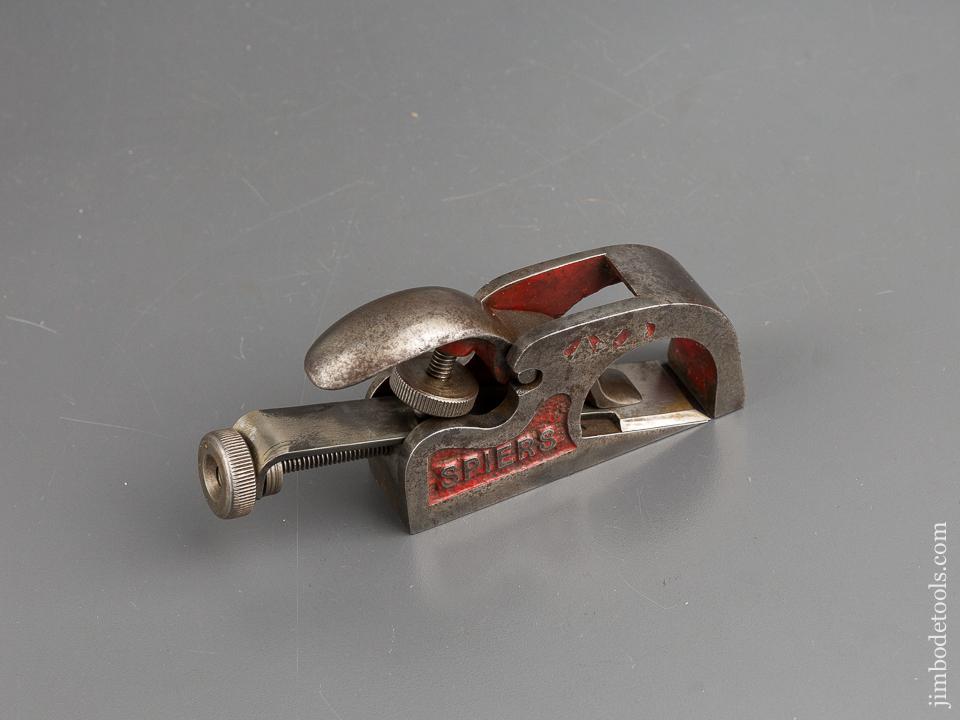 Rare! SPIERS Adjustable Bull Nose Shoulder Plane - 84326