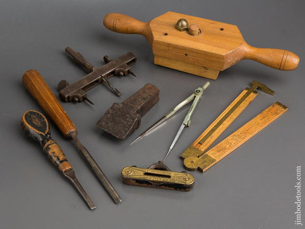 Job Lot of Eight Good Tools -n84332