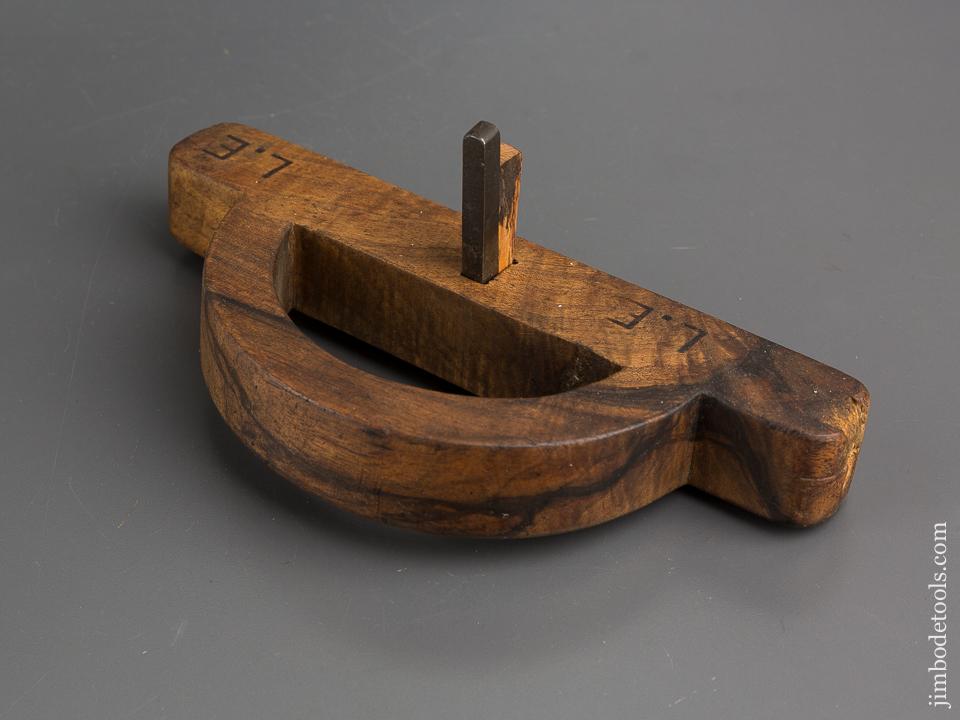 Old Wooden Hag's Tooth Router Plane - 84350