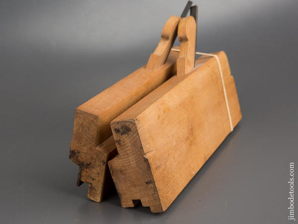 UNUSED Pair of One inch REED UTICA Tongue & Groove Planes circa 1820-94 NEAR MINT - 84374