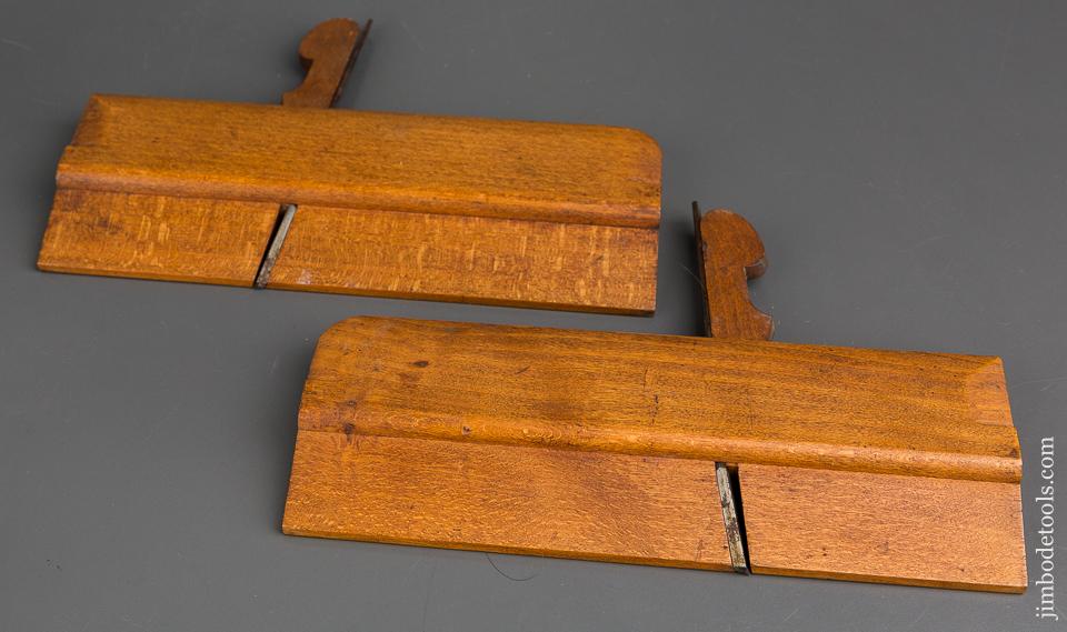 DEAD MINT  Pair of REED UTICA NY Side Rabbet Planes circa 1820-1894 UNUSED! - 84375U